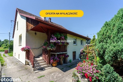 Dom z dużą działką budowlaną. Rzozów 71 arów.