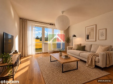 3 pokojowe mieszkanie z balkonem | 58,5 m²