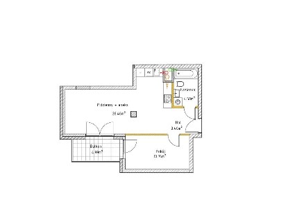 Gotowe 2-pokojowe mieszkanie 45,20 m² z balkonem na Pradze Południe