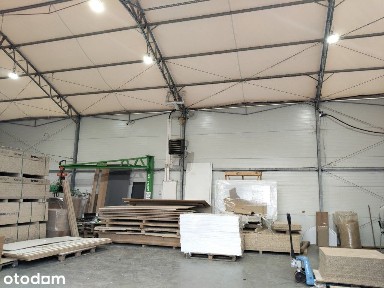 Św. Katarzyna - magazyn 200m2, plac dla TIR, moc energii 100 kW.