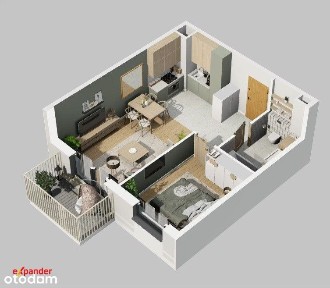 Nowe 2 pokoje | 43,96 m² | odbiór w tym roku | Widzew | bez PCC i p.
