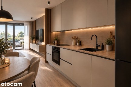 Mały metraż, wielki taras 11 m²+dach z kinem