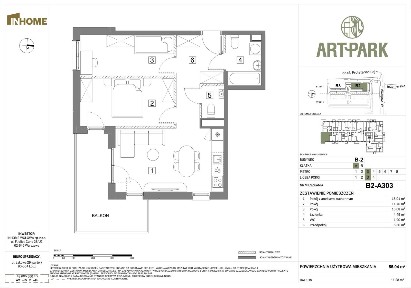 3-pokojowe mieszkanie 55m2 + balkon