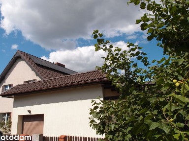 4 pokoje, garaż, pomieszczenie gospodarcze, p. ciepła.