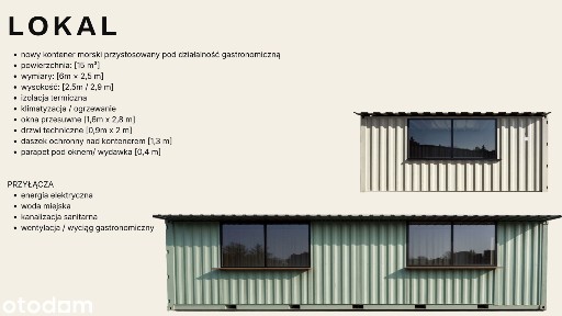 Lokal gastronomiczny / foodhall całoroczny gastro park