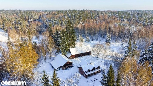 Leśniczówka na Warmii bez sąsiadów - siedlisko 16 hektarów