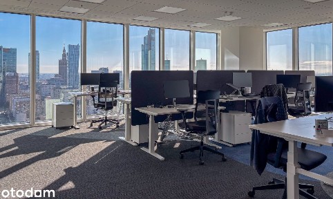 Warsaw UNIT | Panoramiczne biuro ok. 800 m² | 23 piętro | Wola