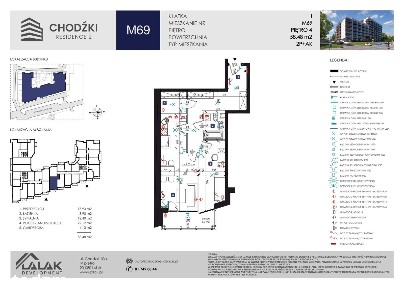 2-pokojowe mieszkanie 58m2 + balkon Bez Prowizji