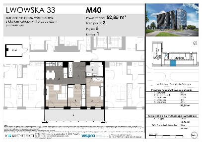 3-pokojowe mieszkanie 52m2 + loggia Bezpośrednio