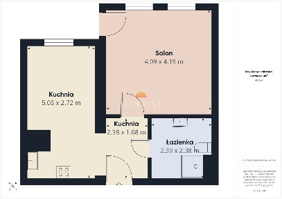 MIESZKANIE po remoncie 40,06 m²|KOŁOBRZEG, Osiedle Ogrody|2 Pokoje