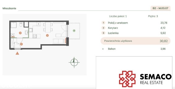 Zabłocie 2 pok. od dewelopera |Świetna lokalizacja