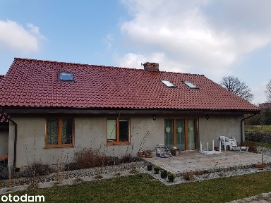 0%prow. Komfortowy dom z garażem i ogrodem - Stanowice, 172 m²