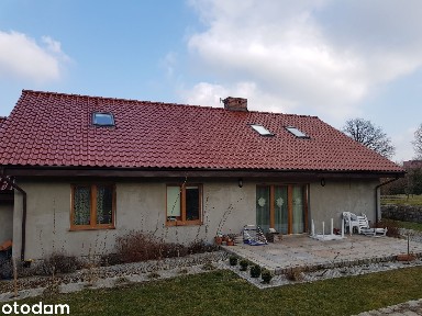 0%prow. Komfortowy dom z garażem i ogrodem - Stanowice, 172 m²
