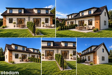 Nowy Dom 143 m² z Ogrodem | 4 Sypialnie | 1 km od plaży | TRZEBIEŻ