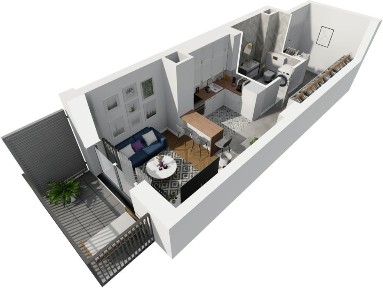 GOTOWA kawalerka > Balkon > tanie miejsce w hali > umów oglądanie !