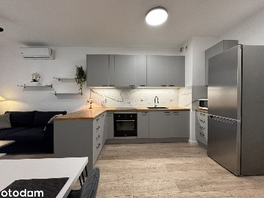 Bez prowizji 3 pokoje-57m 2 łazienki ogródki klima garaż piwnica sejf