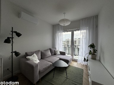 2-pokoje z klimatyzacją | 34 m² | Nowe | Garaż | Praga-Płd. | Balkon