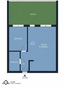 | Duży ogród | Zadbane 2 pokoje | Premium