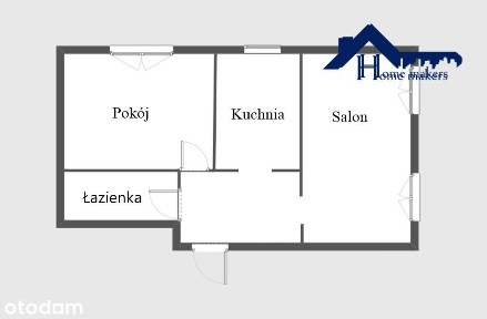 2 pokoje/53,26 m²/Balkon 7 m²/Gotowe/od zara