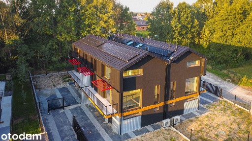 Nowoczesny Dom 120m^2 w zabudowie bliźniaczej, spokojna okolica, las