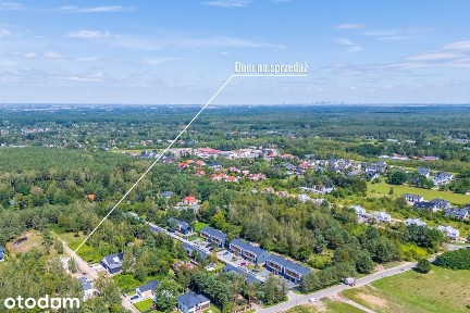 Bliźniak nieopodal Podkowy Leśnej - jakość i wys. parteru ponad 3m