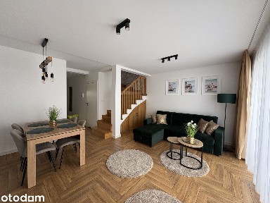Mieszkanie dwupoziomowe 80m2 z 2 miejscami parkingowymi, Nowa Wola