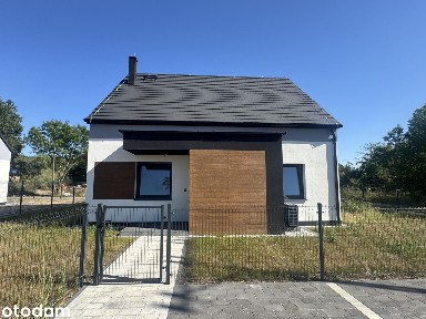 Kompaktowy domek PARTEROWY WOLNOSTOJĄCY na osiedlu pod lasem