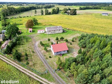 16 ha gruntów rolnych + dom 2009r. i zabudowania