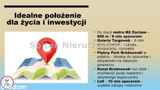 Okazja Inwestycyjna! 600m-metro Zacisze, 18 Pokoi