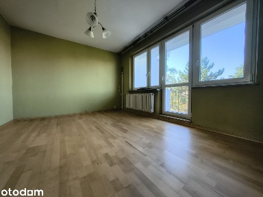 3 pokoje, 53 m2. Niski blok. Loggia.