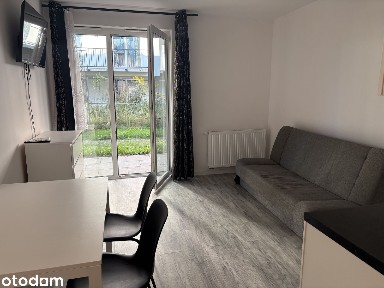 Nowoczesne mieszkanie 20 m² z ogródkiem w Poznaniu