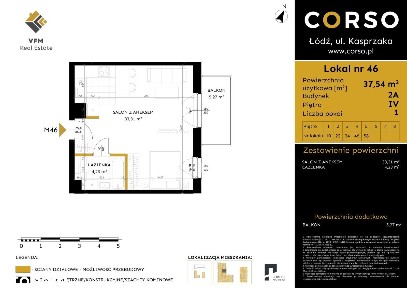 1-pokojowe mieszkanie 37m2 + balkon Bezpośrednio