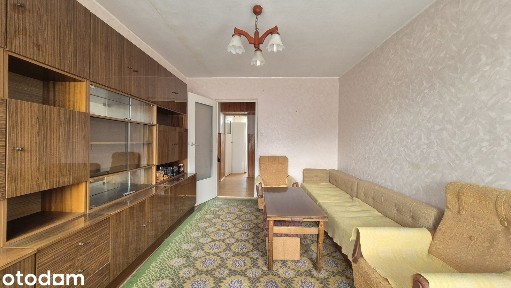 3 niezależne pokoje z balkonem, Dworcowa, 48 m², czynsz 423 zł