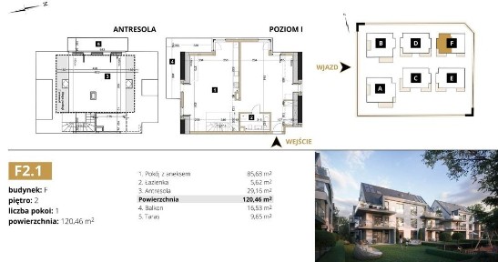Apartament dwupoziomowy dla rodziny, 0% prowizji