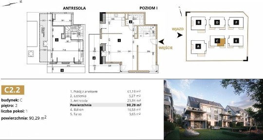 Przestronny apartament dla rodziny, antresola, bal