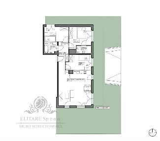 Mieszkanie 4 pokojowe 87,29m2 z ogrodem 125m2/Iwin