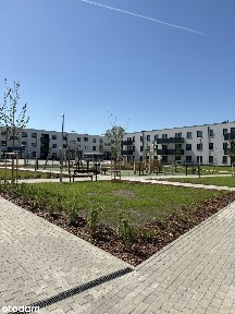 Nowe 2-pokojowe mieszkanie z balkonem w stanie deweloperskim.