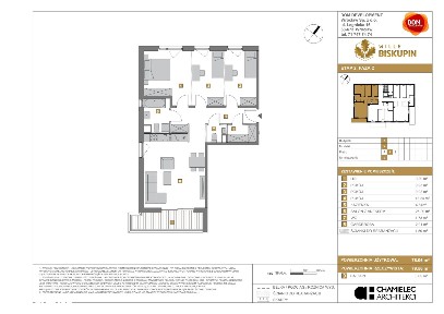 4-pokojowe mieszkanie 78m2 + balkon