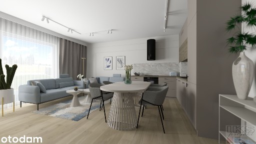 Apartament 67,22 m2 z ogrodem 70 m2, Z GOTOWYM PROJEKTEM ARANŻACJI