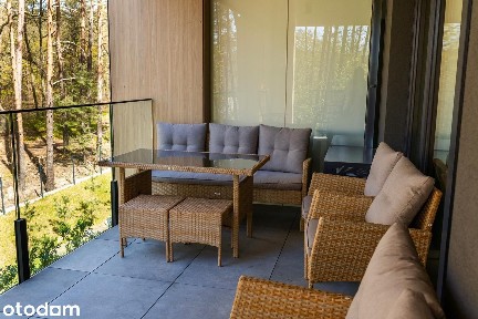 Apartament 3pok. 45.29 mkw, w pełni umeblowany, Taras, Garaż, SPA