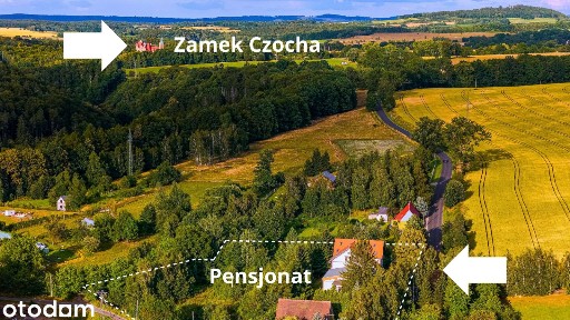 Wyjątkowy pensjonat z charakterem. Dom mieszkanie, staw, stodoła.