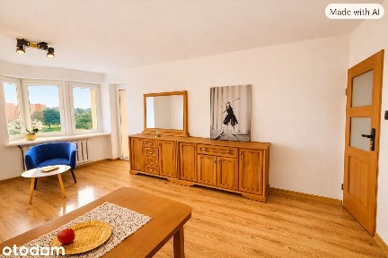 Przestronne mieszkanie z tarasem i balkonem