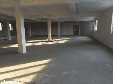 Do wynajęcia hala na pierwszym piętrze z możliwośc