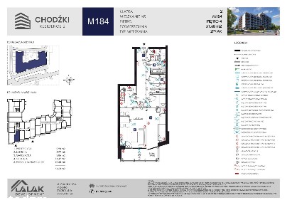 2-pokojowe mieszkanie 51m2 Bezpośrednio