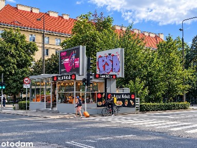 Lokal gastronomiczny z ogródkiem - ul. Piękna /Mokotowska