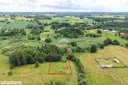 Puszcza Borecka - domek 25 m2 - działka 4434m2