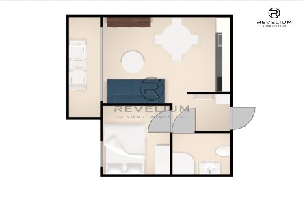 2 pokoje | 34,95 m² | II piętro |Osiedle Pastelowe