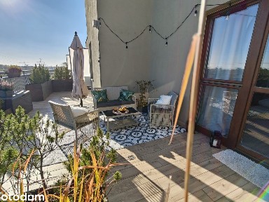 40 m² + 30 m² prywatnego tarasu | ostatnie piętro | widok na zieleń