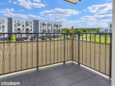 Dwa pokoje, garderoba, duży balkon, nowe osiedle