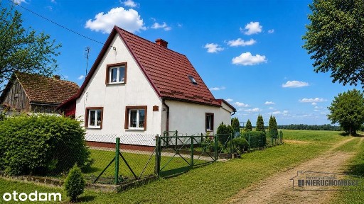 Urokliwy dom na wsi - Kurowo gm. Bobolice.